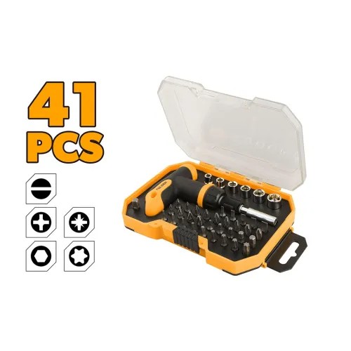 Tolsen 20036 Sockets Set With 41 Pcs Bits