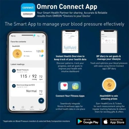 Omron HEM-7140T1 Digital Blood Pressure Monitor
