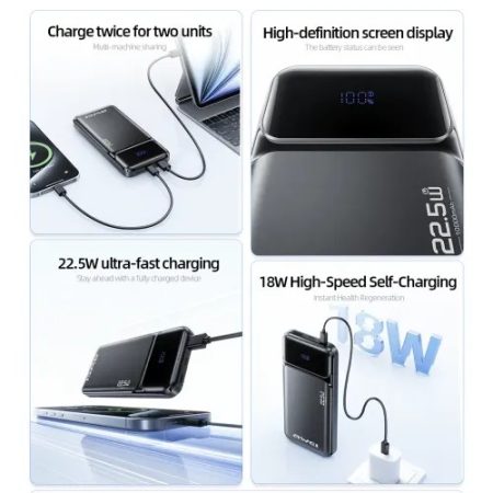 Awei PA-90 10000mah 22.5W Fast Charging Power Bank