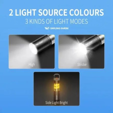Smiling Shark SD5241 Mini Rechargeable Flashlight
