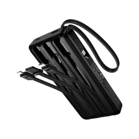 Hoco J156 Founder 10000mAh 22.5W Fast Charging Power Bank With Built-in Cables