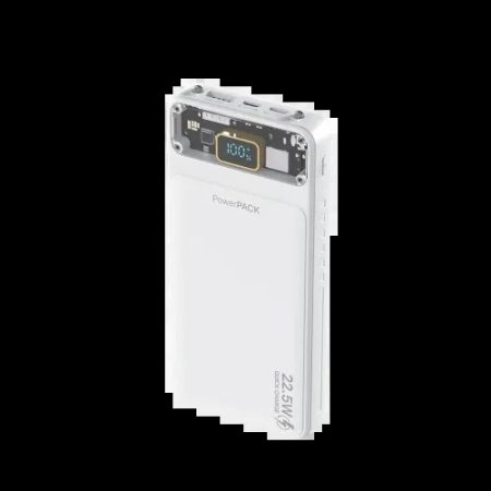 Fantech T1 10000mAh Mini 22.5W Fast Charging Transparent Display Power Bank