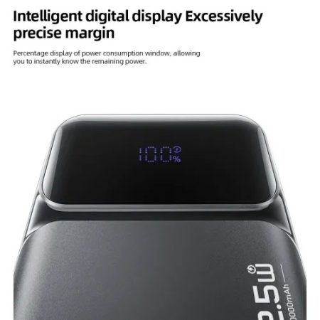Awei PA-93 20000mah 22.5W Fast Charging Power Bank with Built‑in Cable