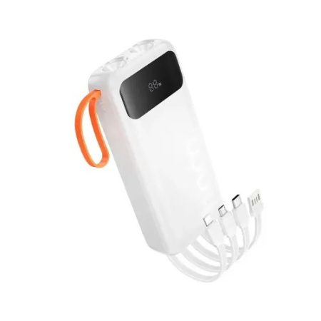 Hoco J151A Spirit 20000mAh 10W Power Bank With Built-in Cables & Flashlight