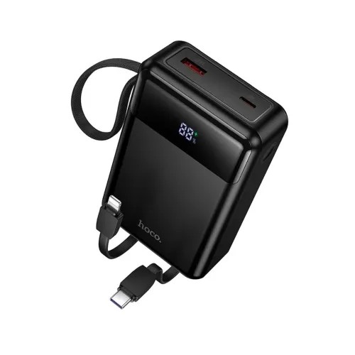 Hoco DYM12 20000mAh 22.5W Fast Charging Power Bank with Built-in Cables