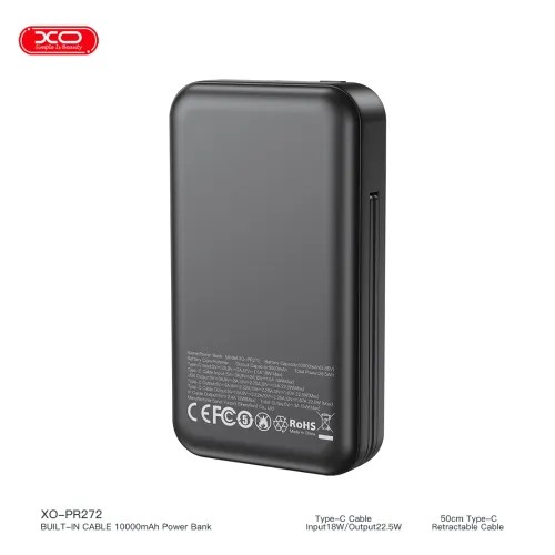 XO PR272 22.5W 10000mAh Fast Charging Power Bank