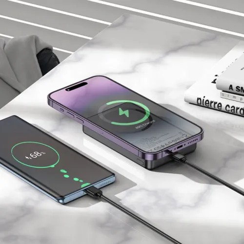 Hoco Q34 Clever 10000mAh PD 20W Magnetic Wireless Power Bank