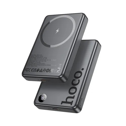 Hoco Q34 Clever 10000mAh PD 20W Magnetic Wireless Power Bank