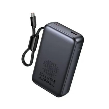 Hoco Q54 Shine 20000mah PD45W Power Bank With Built-in Cable