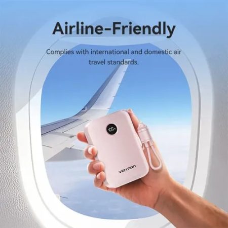 VENTION FKBB0-C 20000mAh 22.5W Power Bank with Built-in Type-C Cable