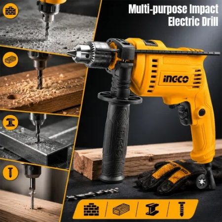 INGCO ID6808 13mm 680W Impact Drill Machine