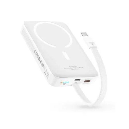 Baseus PPCXM10T 10000mAh 30W Wireless Power Bank With Built-in Cable