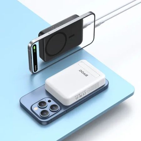 BWOO BO-P59 10000mAh 15W Mag Safe Power Bank With Stand