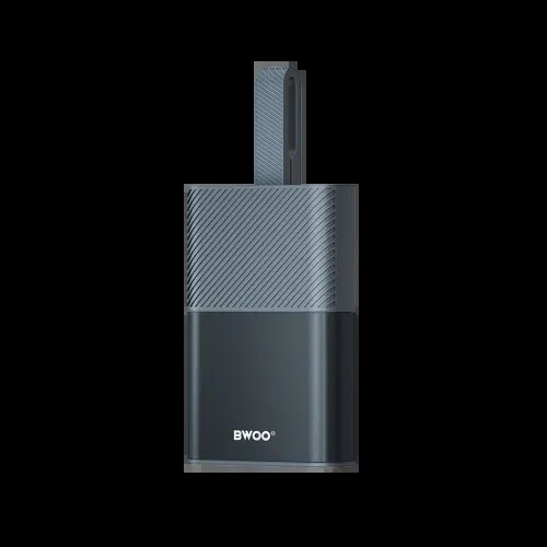 BWOO BO-P68 10000mAh 30W Power Bank With Built-in Type-C Cable