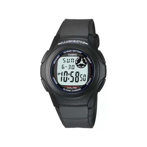 Casio F-200W-1ADF Dual Time Digital Watch