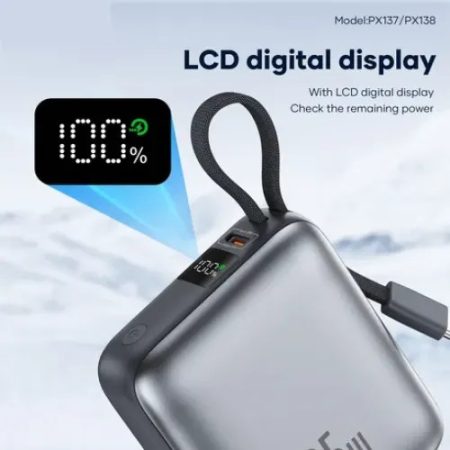 Foneng PX137 10000mAh 35W Power Bank With Built-in Type-C