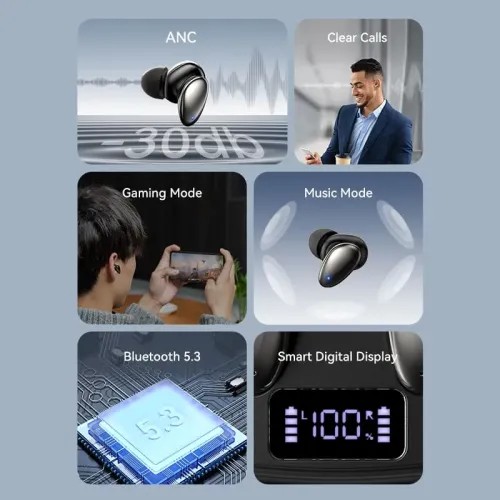 Vention Tiny T13 True Wireless Bluetooth Earbuds
