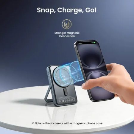 BWOO BO-P83 10000mAh 22.5W Magnetic Power Bank With Stand