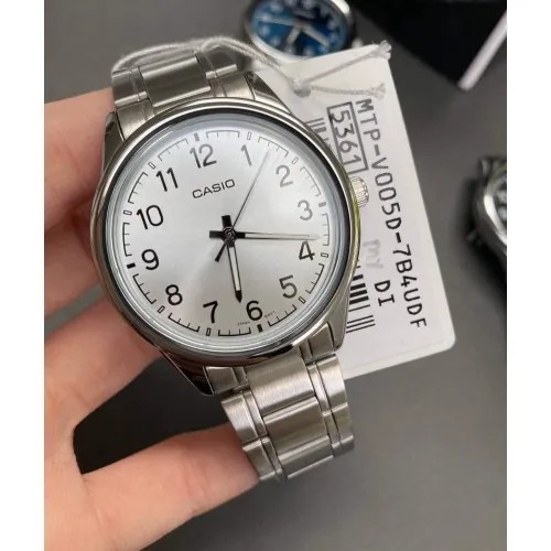 Casio MTP-V005D-7B4UDF Enticer Chain Analog Watch