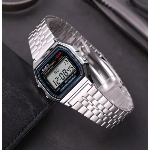 Casio A159W-N1DF Vintage Chain Digital Watch