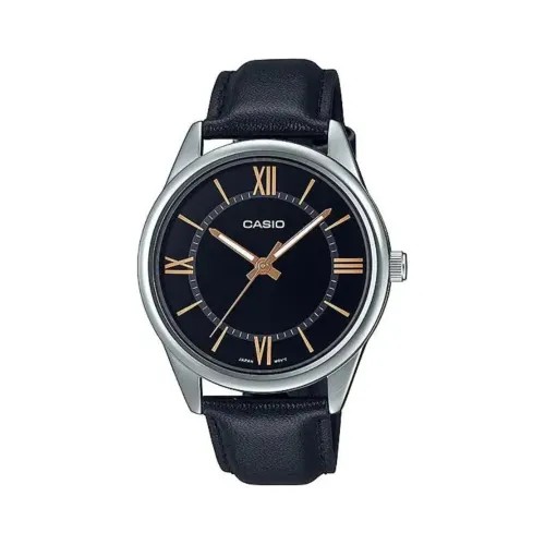 Casio MTP-V005L-1B5UDF Leather Analog Watch