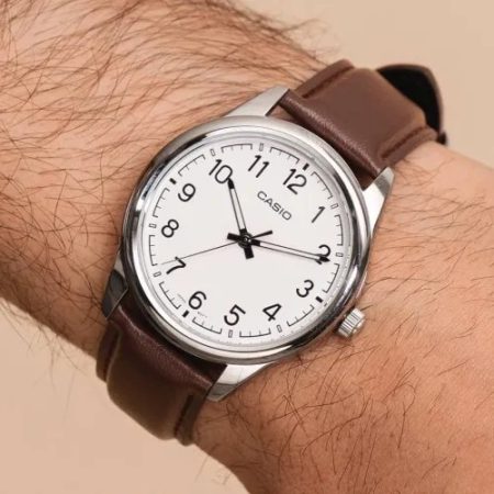 Casio MTP-V005L-7B4UDF Leather Analog Watch