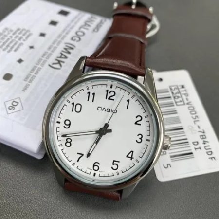 Casio MTP-V005L-7B4UDF Leather Analog Watch