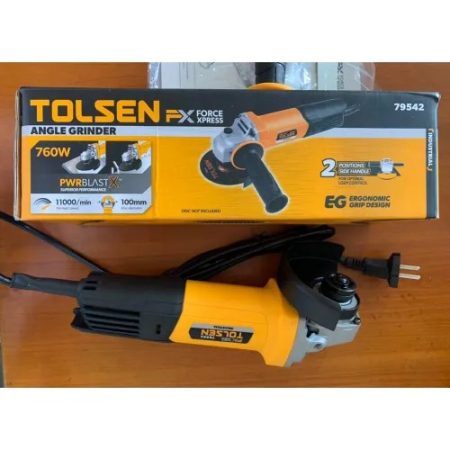 Tolsen 79542 100mm 760W Angle Grinder