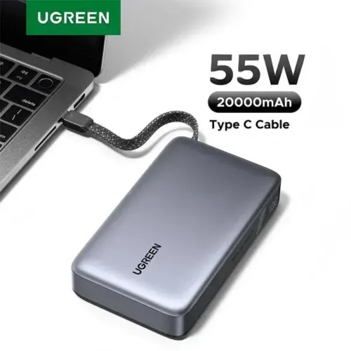 Ugreen PB537 20000mAh 55W Power Bank #95178B