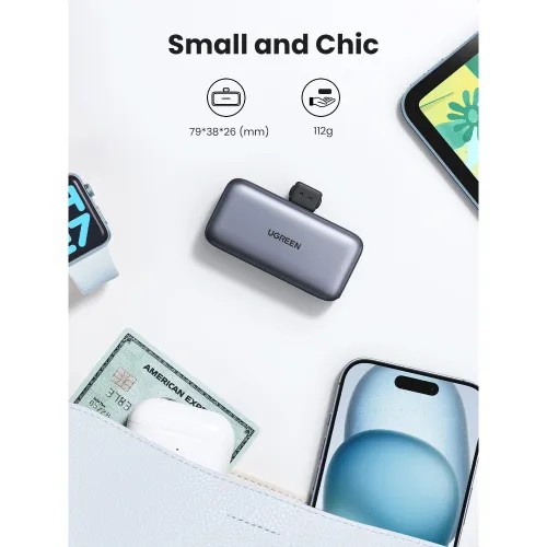 Ugreen PB764 10000mAh 15W Magnetic Wireless Power Bank #45329