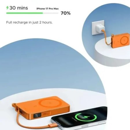 Ugreen MagFlow PB773 10000mAh 30W Magnetic Wireless Power Bank #95083B