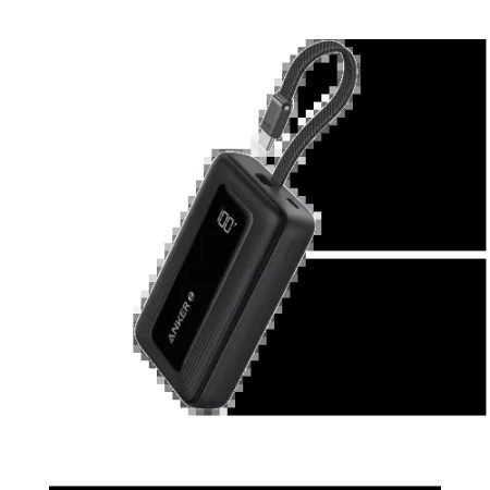 Anker Zolo 10000mAh 30W Power Bank with Built-in Type-C Cable