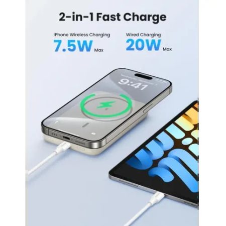 UGREEN PB561 10000mAh 20W Magnetic Wireless Power Bank #25208