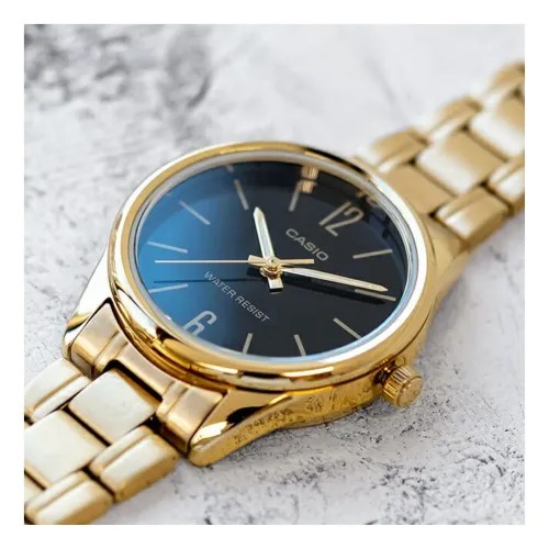 Casio LTP-V005G-1BUDF Ladies Chain Analog Watch