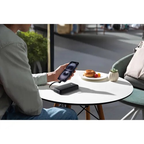 Anker Zolo 20000mAh 22.5W Power Bank with Built-in Type-C Cable