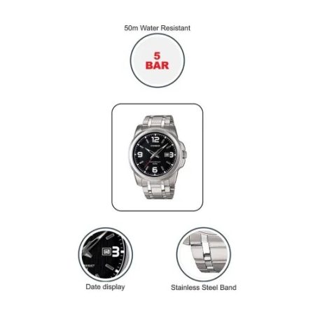 Casio MTP-1314D-1AVDF Enticer Chain Analog Watch