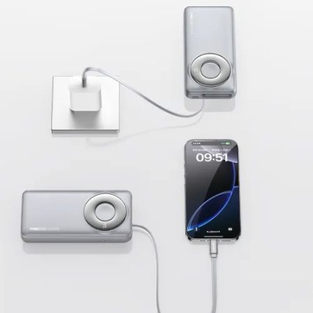 Recci RPB-P72 20000mAh 65W Fast Charging Power Bank With Type-C Cable