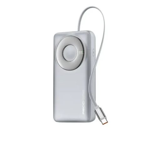 Recci RPB-P72 20000mAh 65W Fast Charging Power Bank With Type-C Cable