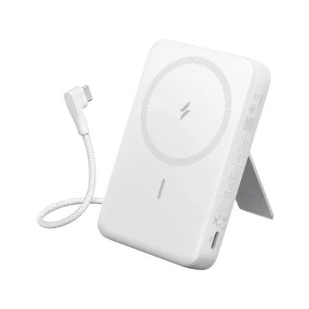 Anker Zolo 10000mAh 30W Magnetic Wireless Power Bank with Built-in Cable