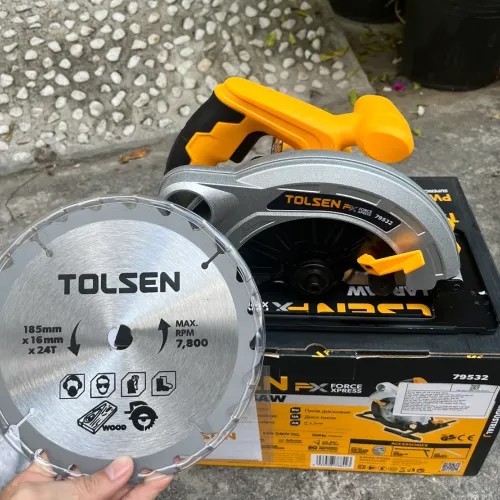 Tolsen 79532 185mm 1300W Circular Saw Machine