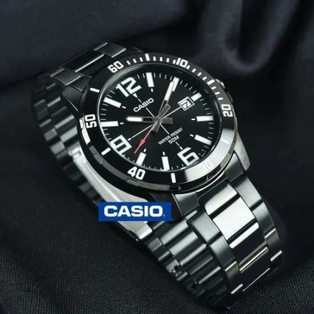 Casio MTP-VD01B-1BVUDF Enticer Chain Analog Watch