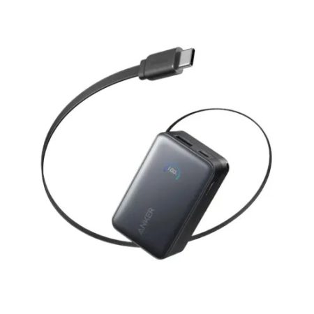 Anker Nano 10000mAh 45W Power Bank with Built-in Type-C Cable
