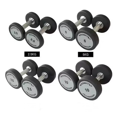TECHNOGYM CPU FIXED DUMBBELL-2.5KG-15Kg Full Set (105Kg)
