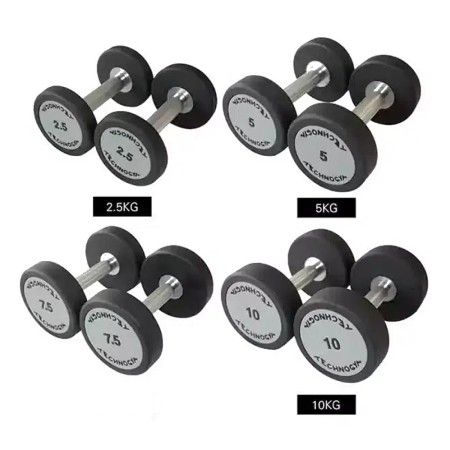 TECHNOGYM CPU FIXED DUMBBELL-2.5KG-25Kg Full Set (275Kg)