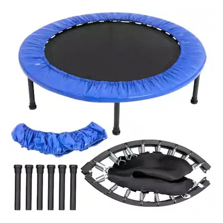 Trampoline 50″ inch – Black and Blue