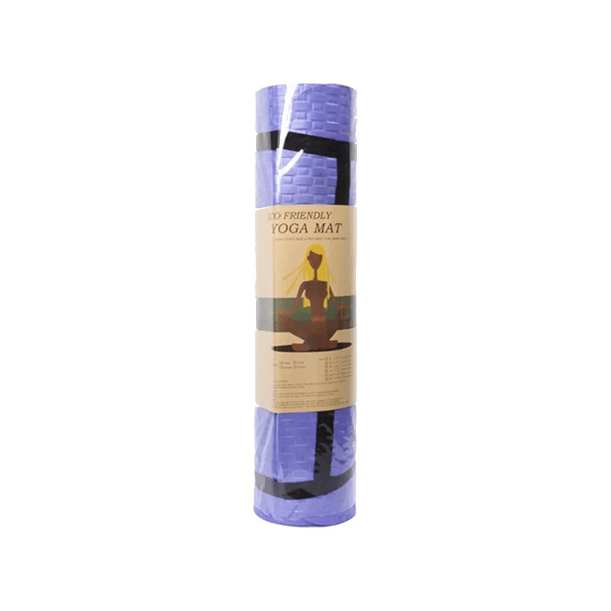 YOGA MAT 8mm TP Rubber-2’/6′
