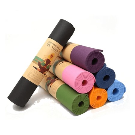 YOGA MAT TP RUBBR 8mm -2/6 Feet